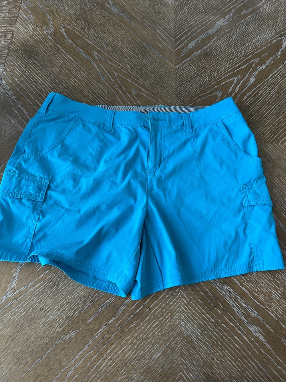 Women’s Lightweight Turquoise Blue Active Shorts